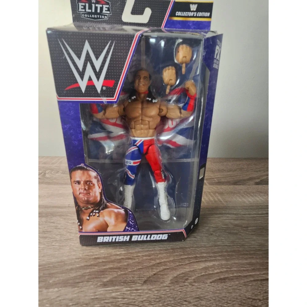 WWE Elite British Bulldog Collector's Edition Davey Boy Smith Action Figure NEW